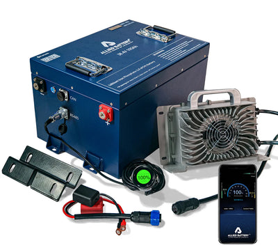 36V Lithium Battery Upgrade Kit - Complete Package